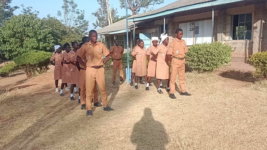 Scouts parade